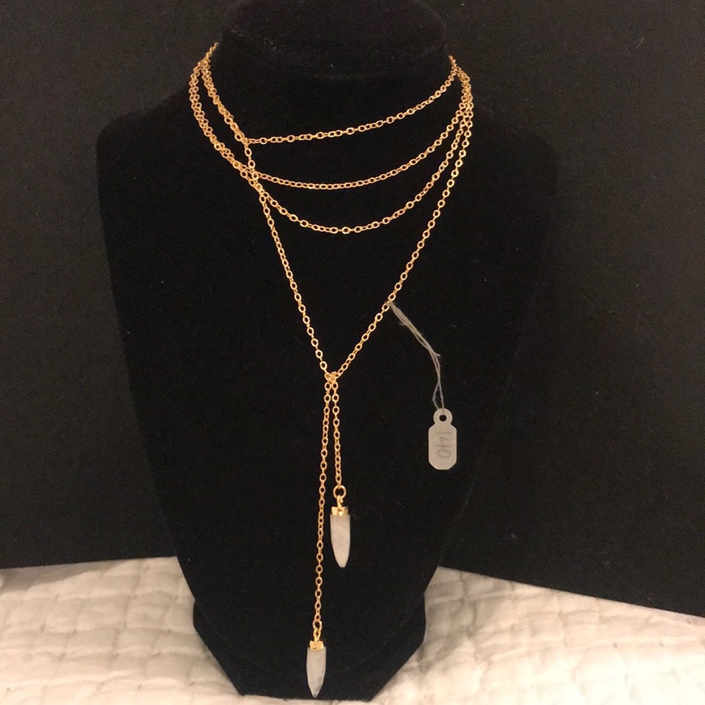 Lariat necklace